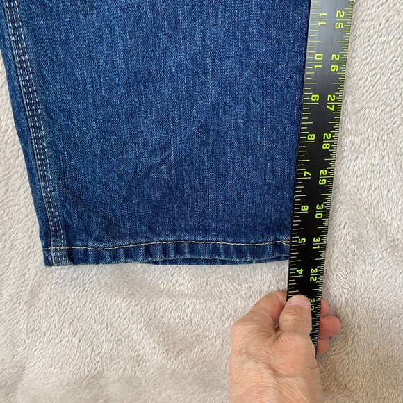 Dickies Mens Carpenter Jeans 30x32 Relaxed Fit Blue Denim Work Pants - Picture 7 of 16